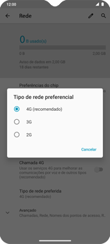 O celular não recebe chamadas - Motorola Moto G9 Play - Passo 8