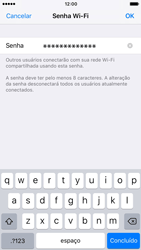 Como usar seu aparelho como um roteador de rede Wi-Fi - Apple iOS 10 Apple iOS 10 - Passo 5