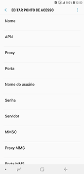 Como configurar a internet do seu aparelho (APN) - Samsung Galaxy J8 - Passo 11