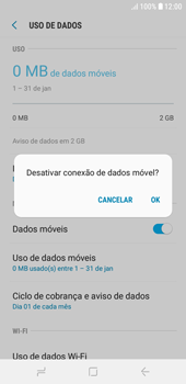 Como ativar e desativar uma rede de dados - Samsung Galaxy J4 Core - Passo 7