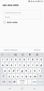 Como configurar seu celular para receber e enviar e-mails - Samsung Galaxy J8 - Passo 7
