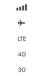 Explicação dos ícones - Apple iPhone 6 - Passo 5