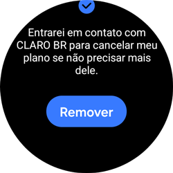 Como desativar Claro Sync - Samsung Galaxy Watch 7 - Passo 12