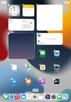 Como adicionar widgets na tela - Apple iPad Pro 11 - Passo 5