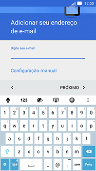 Como configurar seu celular para receber e enviar e-mails - Asus ZenFone Go - Passo 11