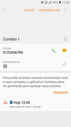 Como bloquear chamadas de um número específico - Samsung Galaxy J2 Prime - Passo 6