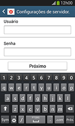 Como configurar seu celular para receber e enviar e-mails - Samsung Galaxy Grand Neo - Passo 16