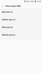 Como encontrar o número de IMEI do seu aparelho - Samsung Galaxy J2 Prime - Passo 6
