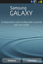 Como configurar pela primeira vez - Samsung Galaxy Young - Passo 14