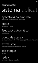 Como configurar a internet do seu aparelho (APN) - Nokia Lumia 920 - Passo 8