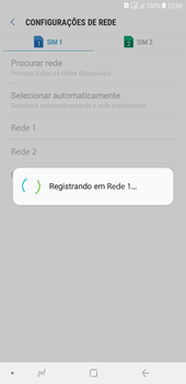 Como selecionar o tipo de rede adequada - Samsung Galaxy J4+ - Passo 10