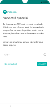 Como configurar pela primeira vez - Motorola Moto E6 Plus - Passo 14