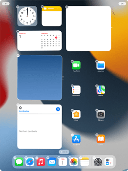 Como adicionar widgets na tela - Apple iPad 10,2 - Passo 6