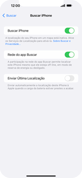 Como localizar o iPhone mesmo que esteja desligado - Apple iOS 16 Apple iOS 16 - Passo 6