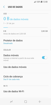 Como conectar à internet - Samsung Galaxy S8 - Passo 7