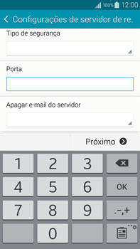 Como configurar seu celular para receber e enviar e-mails - Samsung Galaxy Note - Passo 10