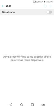 Como se conectar a uma rede Wi-Fi - LG K12+ - Passo 4
