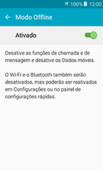 Como ativar e desativar o modo avião no seu aparelho - Samsung Galaxy J1 - Passo 6