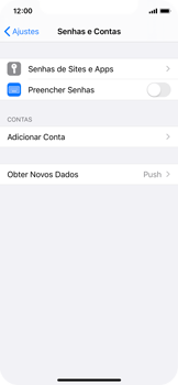 Como configurar seu celular para receber e enviar e-mails - Apple iOS 13 Apple iOS 13 - Passo 4