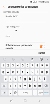 Como configurar seu celular para receber e enviar e-mails - Samsung Galaxy J6 - Passo 13