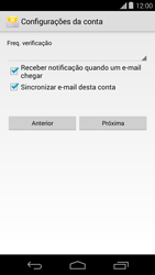 Como configurar seu celular para receber e enviar e-mails - Motorola Moto E (1ª Geração) - Passo 17