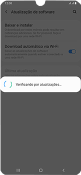 Como atualizar o software do seu aparelho - Samsung Galaxy A50 - Passo 6