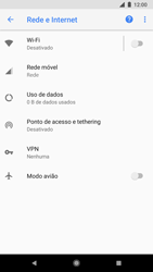 Como ativar e desativar uma rede de dados - Google Pixel 2 - Passo 5