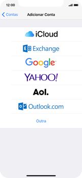 Como configurar seu celular para receber e enviar e-mails - Apple iOS 11 Apple iOS 11 - Passo 5