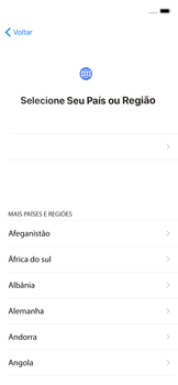 Como configurar pela primeira vez - Apple iOS 13 Apple iOS 13 - Passo 5