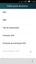 Como configurar a internet do seu aparelho (APN) - Huawei Y3 - Passo 16