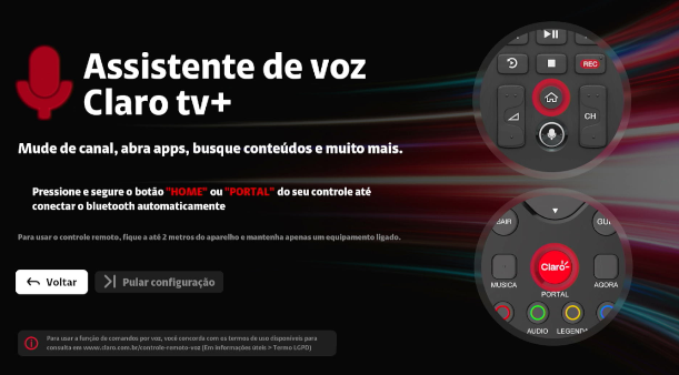 Claro Assistente de voz da Claro