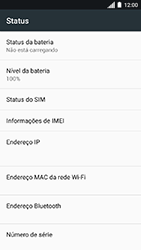 Como encontrar o número de IMEI do seu aparelho - Motorola Moto C Plus - Passo 5