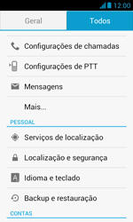 Como restaurar as configurações originais do seu aparelho - Huawei Y340 - Passo 5