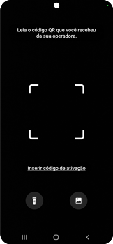 Como ativar o eSIM através do QR Code recebido via e-mail - Samsung Galaxy S22 - Passo 14