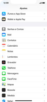 Como configurar seu celular para receber e enviar e-mails - Apple iOS 13 Apple iOS 13 - Passo 3