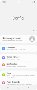 Como ativar e desativar o roaming de dados - Samsung Galaxy Z Flip - Passo 5