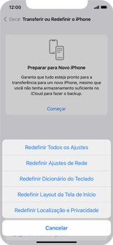 Como conectar à internet - Apple iOS 15 Apple iOS 15 - Passo 10