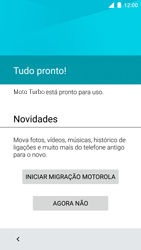 Como configurar pela primeira vez - Motorola Moto Turbo - Passo 12