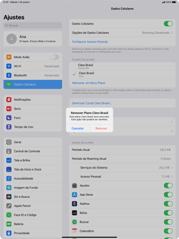 Como desativar o eSIM - Apple iPad Pro 12,9 - Passo 6