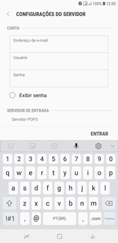 Como configurar seu celular para receber e enviar e-mails - Samsung Galaxy J4+ - Passo 10