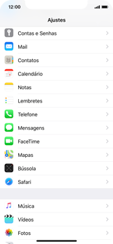 Como configurar seu celular para receber e enviar e-mails - Apple iOS 11 Apple iOS 11 - Passo 3