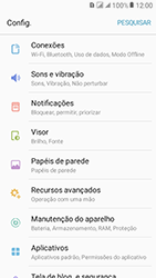 Como selecionar o tipo de rede adequada - Samsung Galaxy J2 Prime - Passo 3