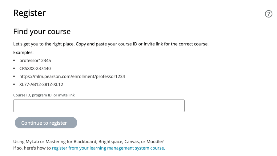 MyLab, Modified Mastering Enroll in a MultiSemester Course or Retake