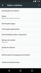 Como encontrar o número de IMEI do seu aparelho - LG Google Nexus 5X - Passo 4