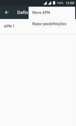 Como configurar a internet do seu aparelho (APN) - Alcatel Pixi 4 - Passo 12