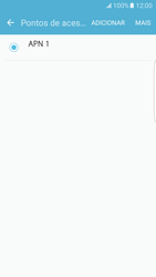 Como configurar a internet do seu aparelho (APN) - Samsung Galaxy S7 Edge - Passo 8