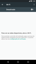 Como se conectar a uma rede Wi-Fi - LG Google Nexus 5X - Passo 5