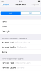 Como configurar seu celular para receber e enviar e-mails - Apple iOS 10 Apple iOS 10 - Passo 10