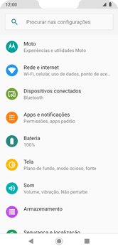 Como conectar à internet - Motorola Moto G7 Power - Passo 3