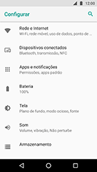 Como configurar a internet do seu aparelho (APN) - Motorola Moto X4 - Passo 4